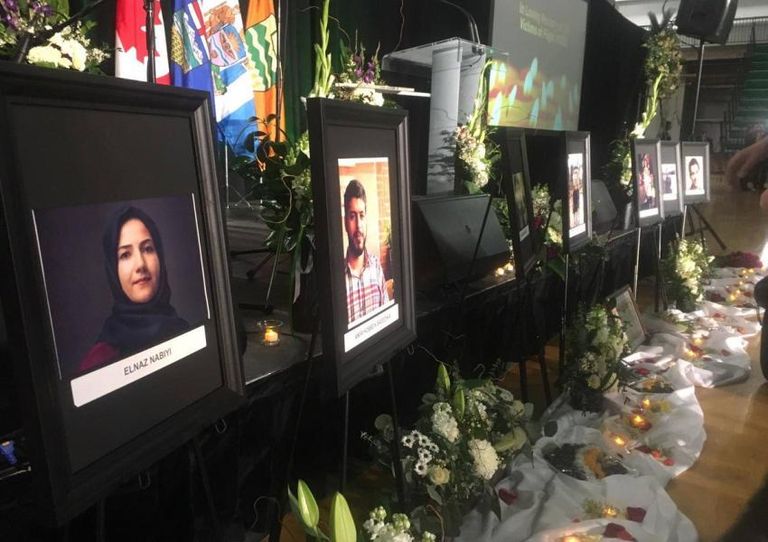 مراسم تأبين لضحايا الطائرة الأوكرانية في كندا - أرشيفية