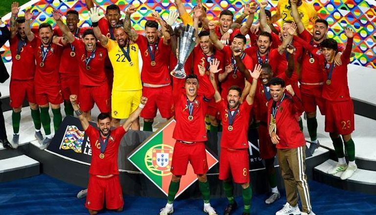 البرتغال بطل دوري الأمم الأوروبية