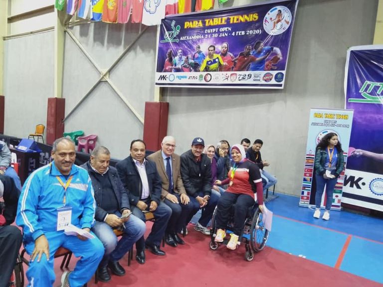 النائبة المصرية فايزة محمود عادت مؤخرا من تونس بعد مشاركتها كمحكمة 