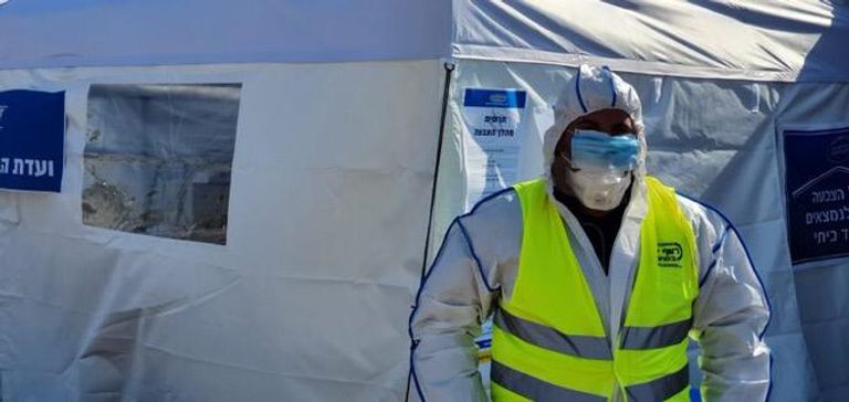 لجان انتخابات المشتبه بإصابتهم بكورونا في إسرائيل