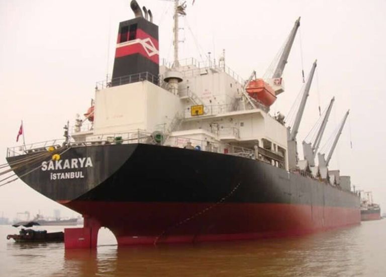 إحدى السفن العملاقة التابعة لشركات يديرها براق أردوغان من الصور النادرة التي نشرتها وسائل إعلام تركية لبراق أردوغان