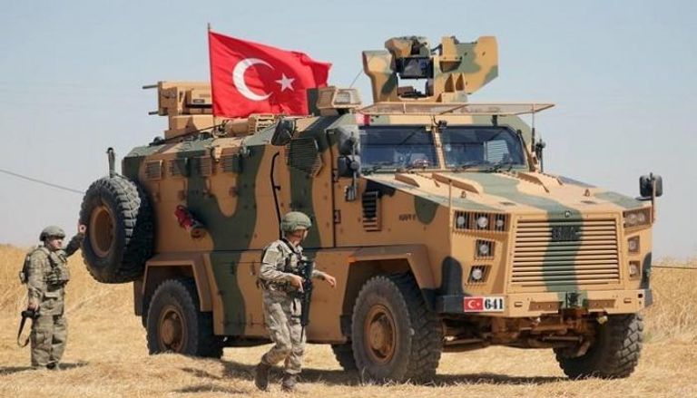 آلية عسكرية تركية في سوريا - رويترز