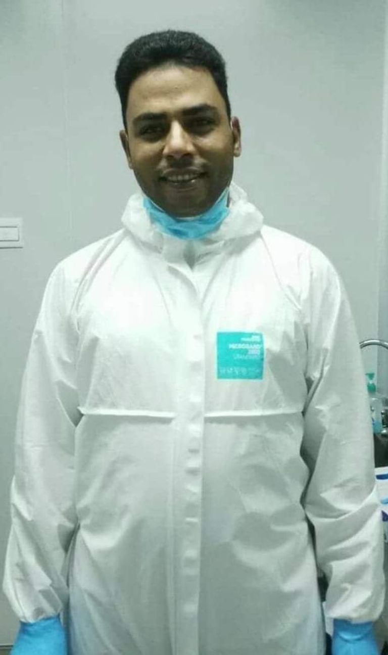 المصري فايد عطية أحد المتخصصين في الفيروسات الطبية والمناعة بجامعة شانتو بالصين