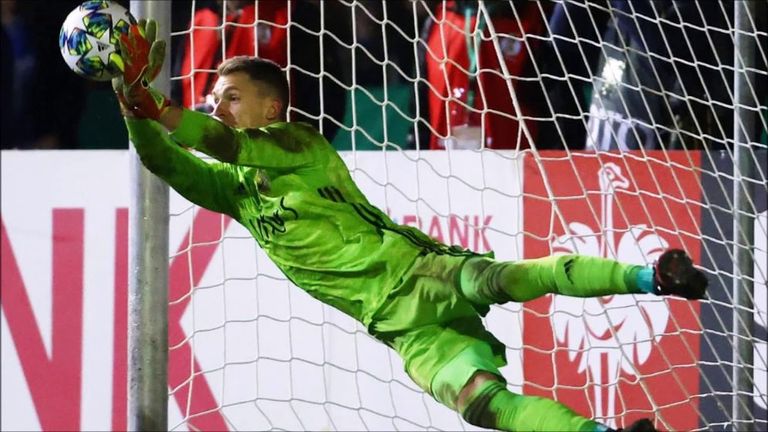 فرحة لاعبي ساربروكين