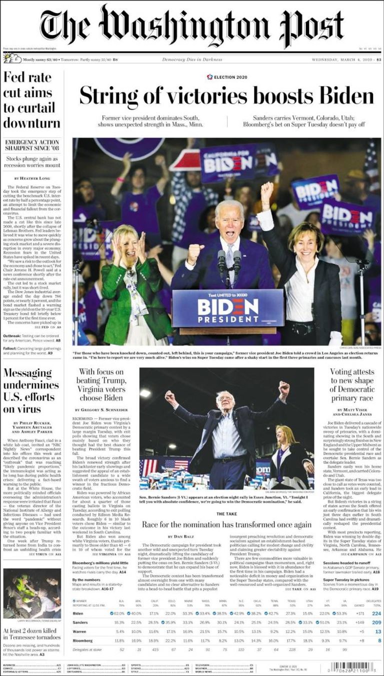 جو بايدن وبيرني ساندرز-أرشيفية