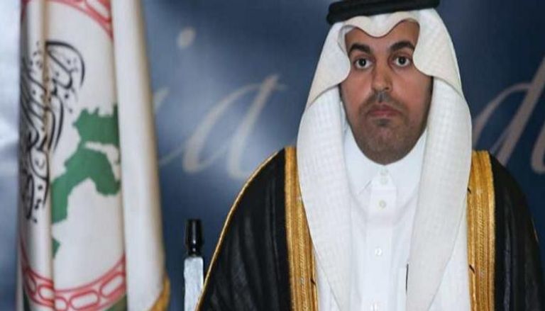 مشعل بن فهم السلمي رئيس البرلمان العربي - أرشيفية