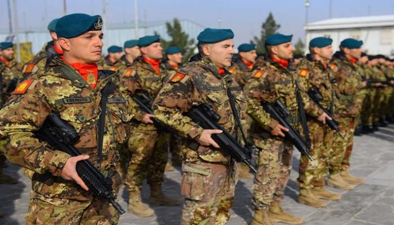 قوات إيطالية تابعة للناتو في أفغانستان - أ ف ب