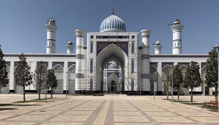 المسجد الكبير في عاصمة طاجيكستان