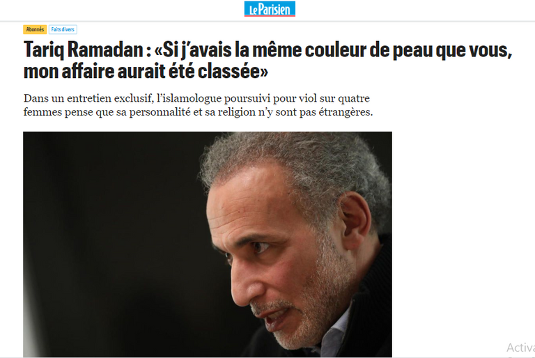 طارق رمضان حفيد مؤسس الإخوان المتهم بجرائم اغتصاب