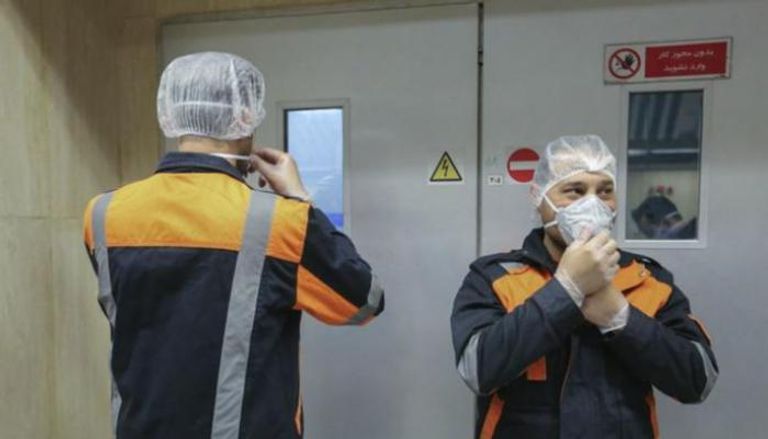 مستشفى إيراني يضم مصابين بفيروس كورونا- أرشيفية