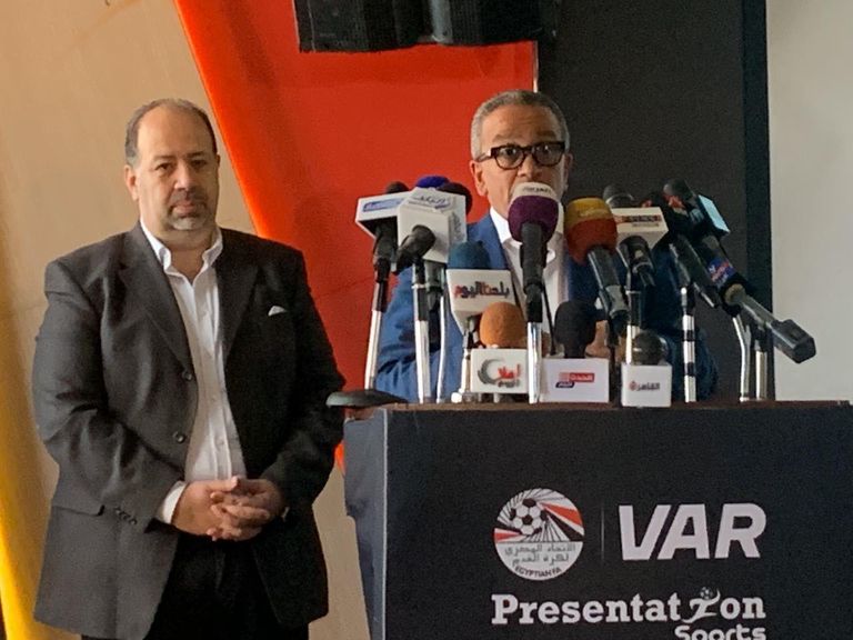 مؤتمر الاتحاد المصري لكرة القدم عن الفار
