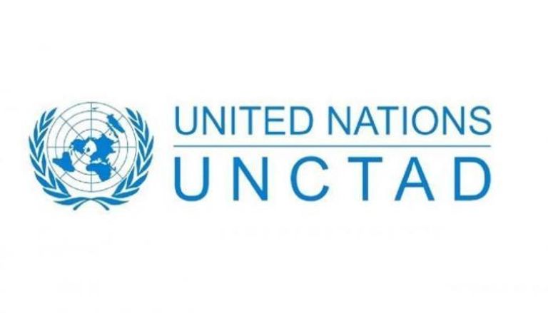 شعار مؤتمر التجارة والتنمية التابع للأمم المتحدة "أونكتاد"
