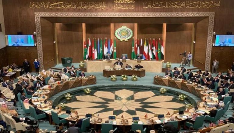  قاعة الاجتماعات الرئيسية بالجامعة العربية