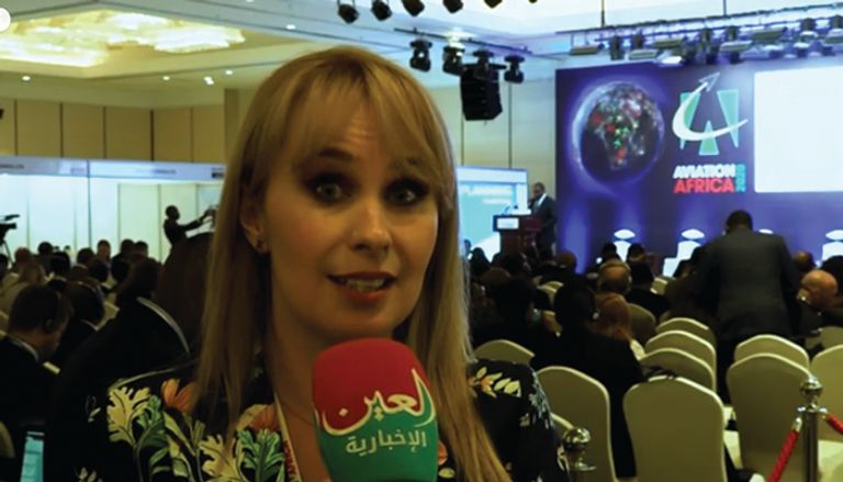 جانب من مؤتمر الطيران الافريقي