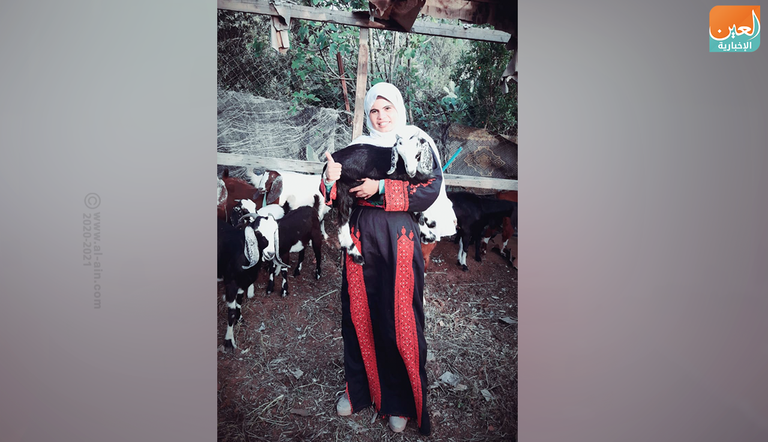 الشابة الفلسطينية هدى أبو خوصة