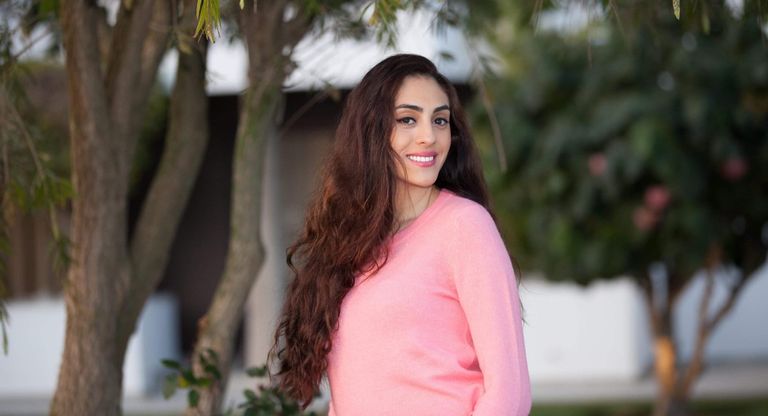 الممثلة المغربية إيمان المشرفي