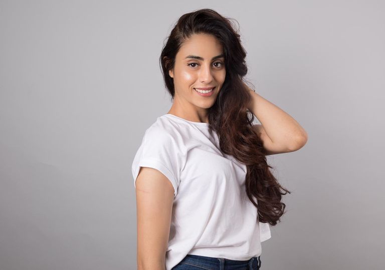 الممثلة المغربية إيمان المشرفي