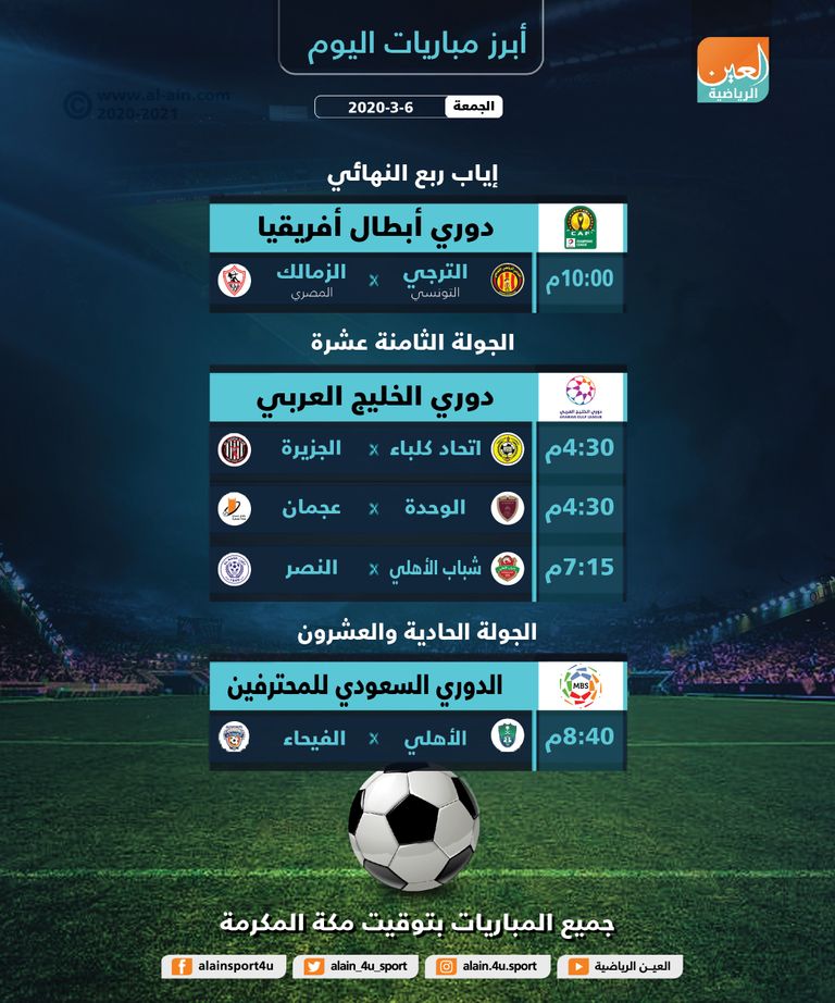 الزمالك والترجي