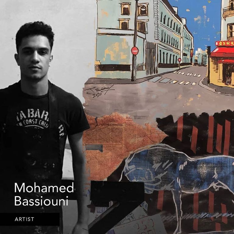 من لوحات معرض الشمندر