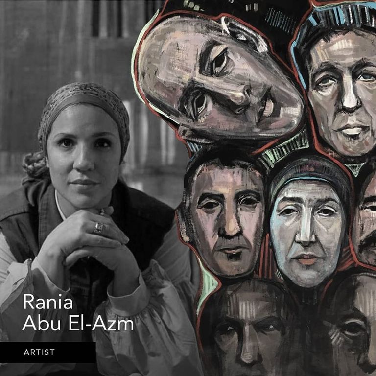 من لوحات معرض الشمندر