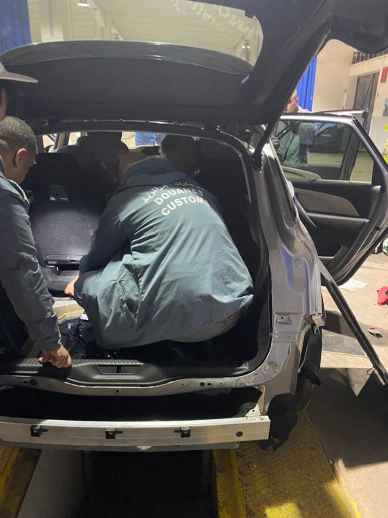 ضبط كمية كبيرة من المهلوسات بميناء وهران في الجزائر جزء من كمية حبوب الهلوسة المضبوطة غرب الجزائر