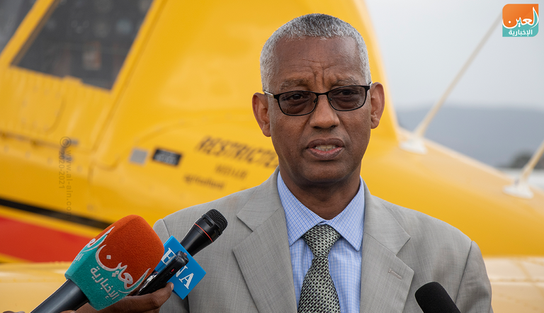 "فاو" توفر طائرة لمكافحة الجراد في إثيوبيا