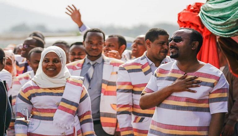 رئيس وزراء إثوبيا خلال حديثه مع مواطنيه لم يتطرق لأزمة سد النهضة رئيس الوزراء الإثيوبي خلال حديثه مع مواطني