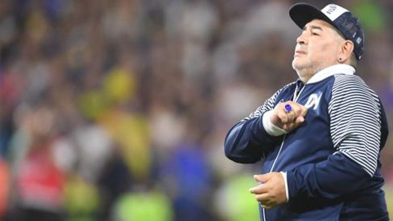 الأسطورة مارادونا دييجو أرماندو مارادونا