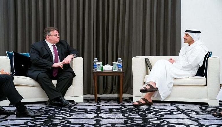 الشيخ عبدالله بن زايد آل نهيان وليناس لينكيفيشيوس