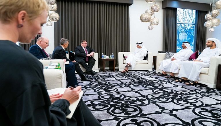 الشيخ عبدالله بن زايد آل نهيان وليناس لينكيفيشيوس
