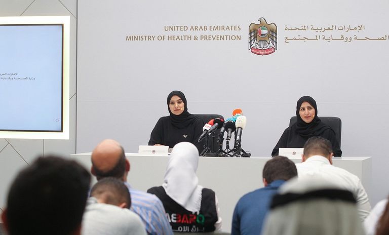 إحاطة إعلامية حول الإجراءات الاحترازية للإمارات للوقاية من كورونا