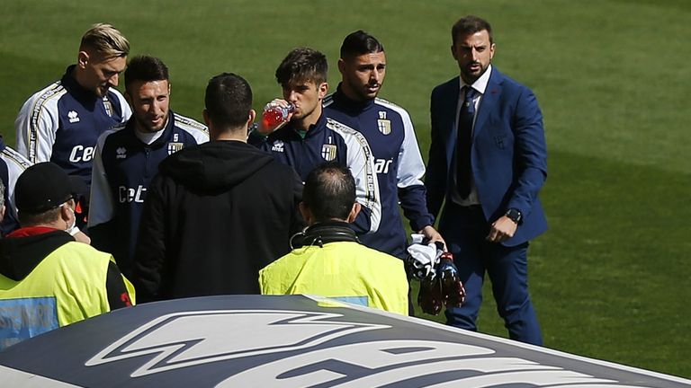 فوضى بارما وسبال كريستيانو رونالدو