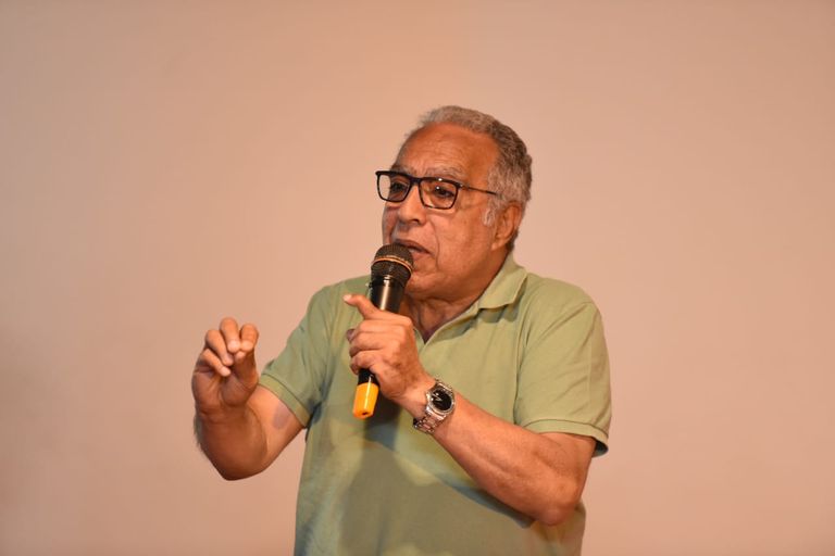 جانب من ندوة تكريم اسم الفنان الراحل فريد شوقي