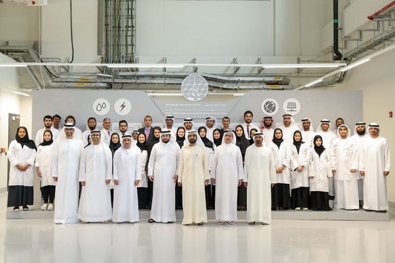 محمد بن راشد يدشن مركز البحوث التابع لهيئة كهرباء ومياه دبي