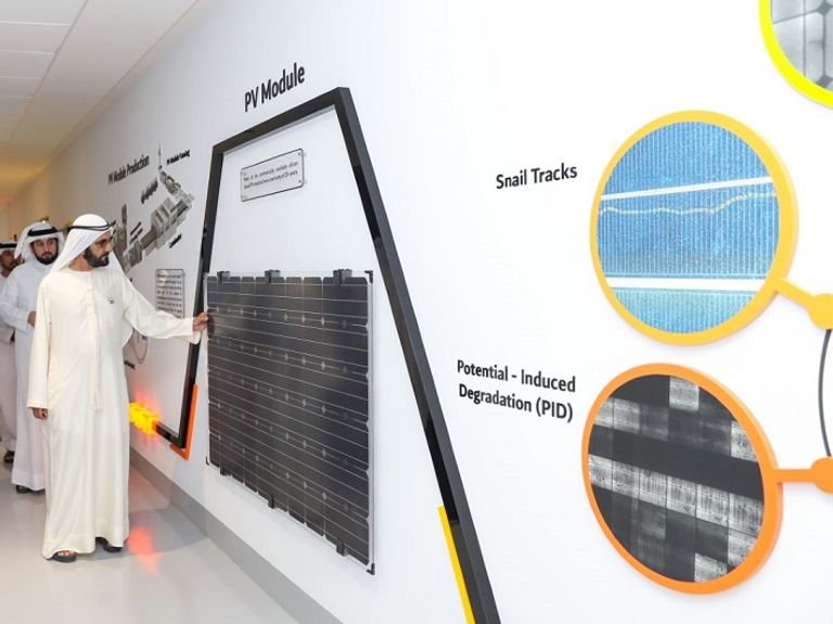 محمد بن راشد يدشن مركز البحوث التابع لهيئة كهرباء ومياه دبي