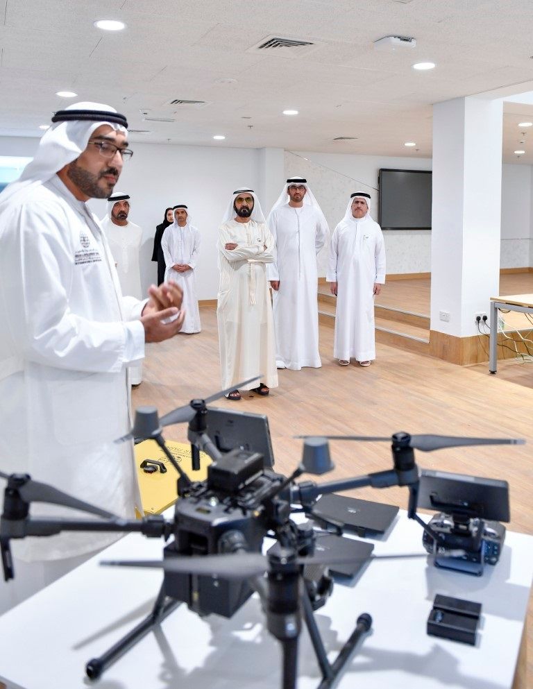 محمد بن راشد يدشن مركز البحوث التابع لهيئة كهرباء ومياه دبي