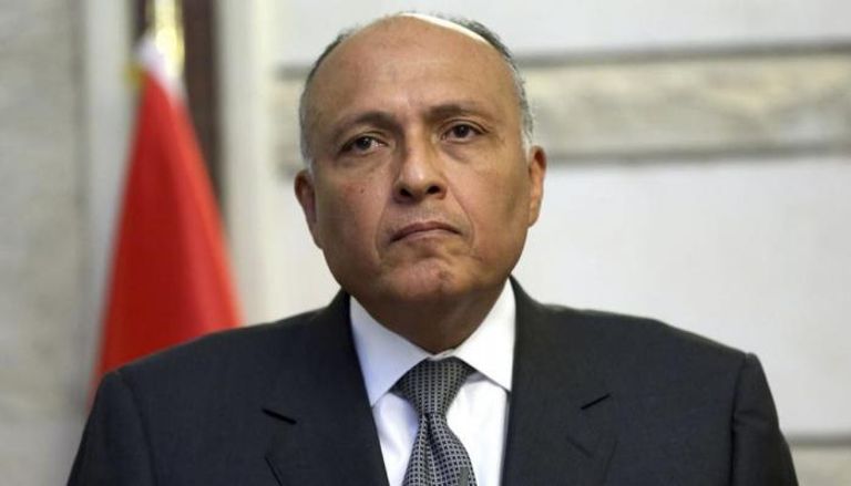وزير الخارجية المصري سامح شكري -أرشيفية