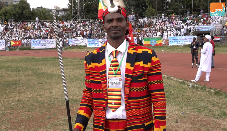 جانب من احتفالية الحكومة لتكريم قومية جاموا