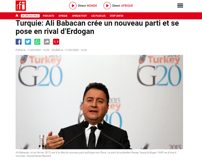 حزب باباجان ضربة قاصمة لأردوغان