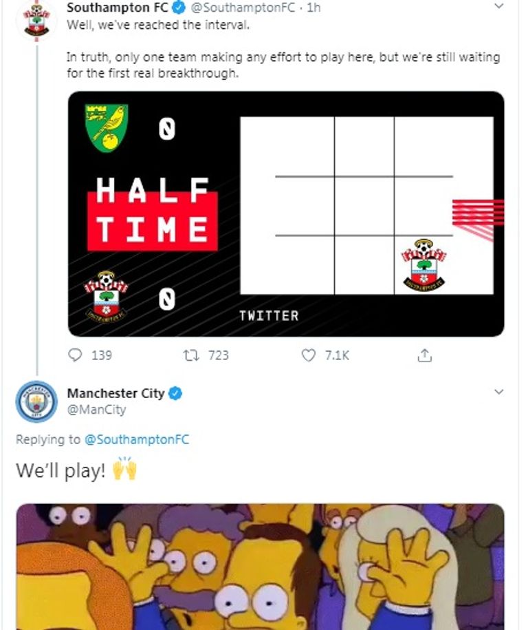 مانشستر سيتي وساوثهامبتون