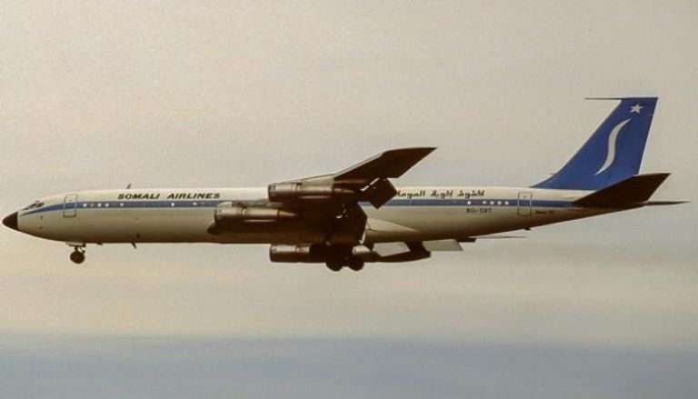 طائرة تابعة للخطوط الجوية الصومالية