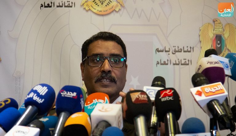 المتحدث باسم الجيش الوطني الليبي اللواء أحمد المسماري