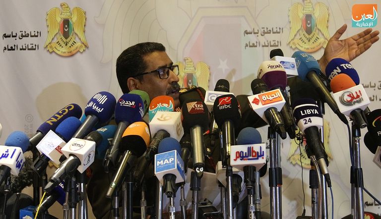 المتحدث باسم الجيش الوطني الليبي اللواء أحمد المسماري