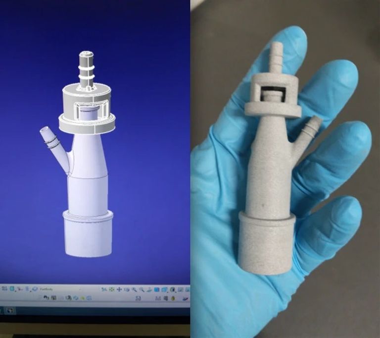 صمامات ثلاثية الأبعاد لإنقاذ مرضى كورونا بإيطاليا