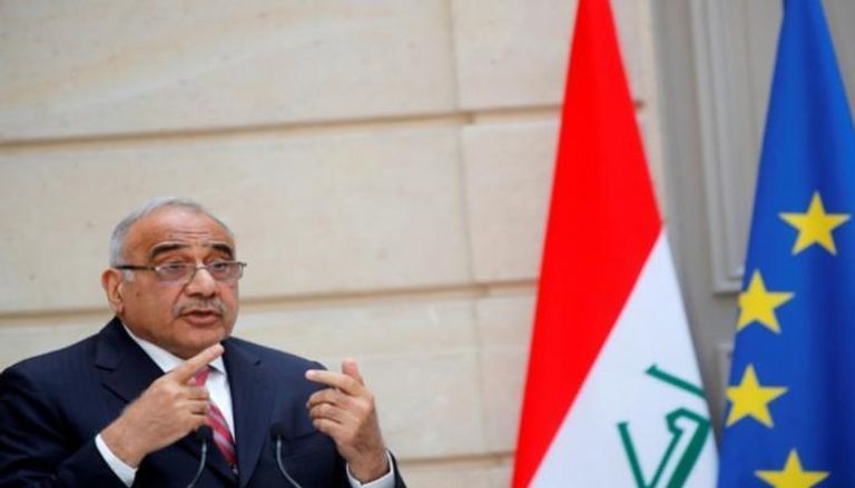 رئيس الوزراء العراقي المستقيل عادل عبدالمهدي