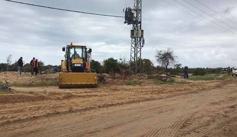أحد مواقع الحجر الصحي في قطاع غزة