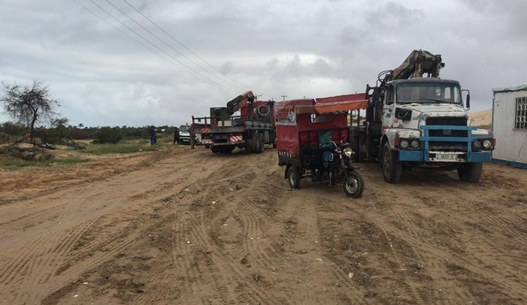 أحد مواقع الحجر الصحي في قطاع غزة