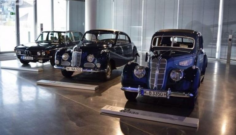 سيارات بمتحف بي إم دبليو في ميونج