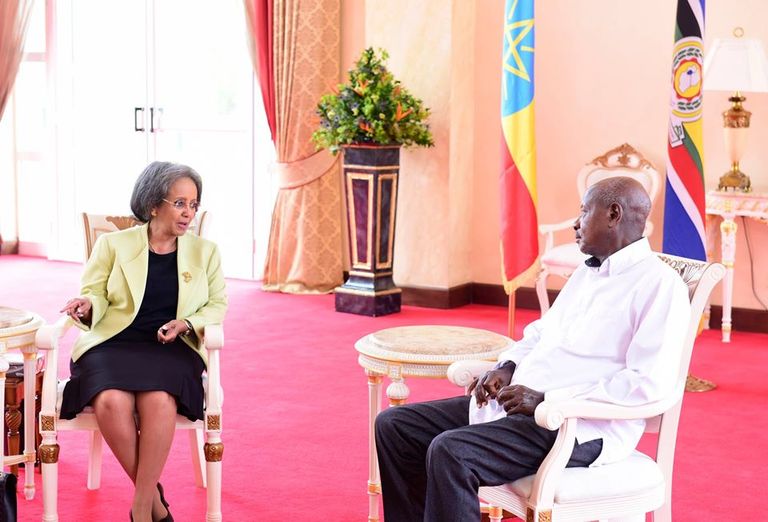 رئيسة إثيوبيا سهلي ورق زودي والرئيس الرواندي بول كاجامي