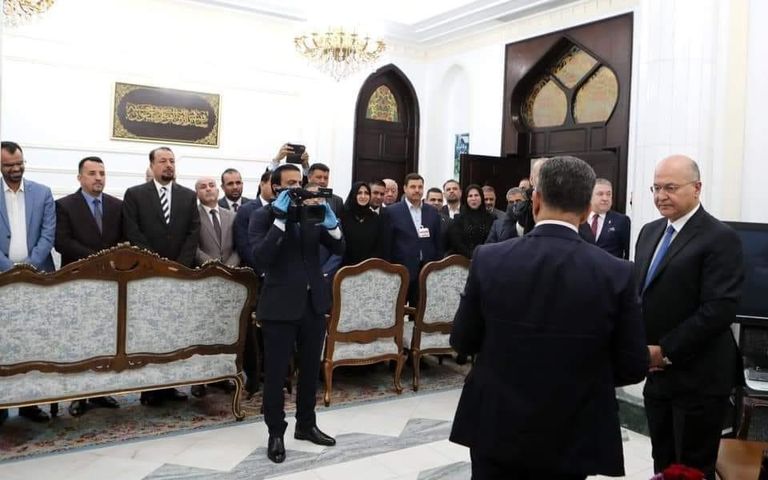 رئيس الوزراء العراقي المكلف عدنان الزرفي - أرشيفية